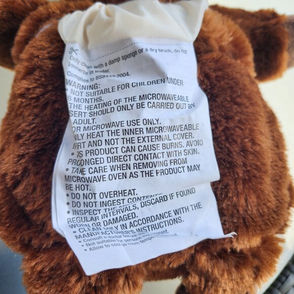 Therawell Cuddle Critters Moose with Lavender Scented Heatable Pack - Picture 5 of 9